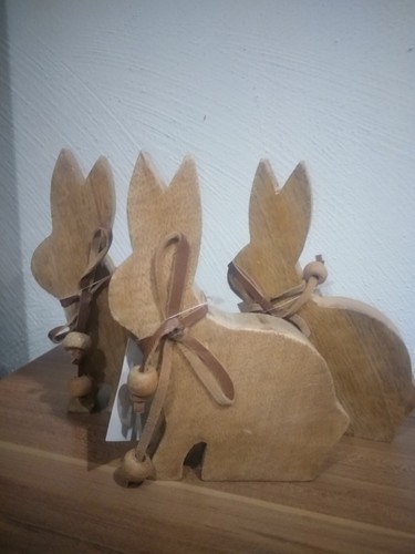 Holz hase verschiedene - holz,