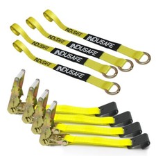 4 Pack Flat Hook Car Tie Down