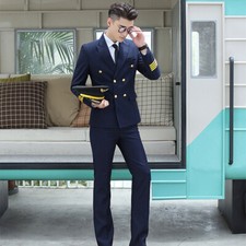 Herren fluglinie captain - fluglinie, anzug