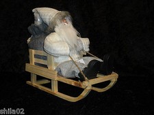 Weihnachtsmann Nikolaus Weiß/