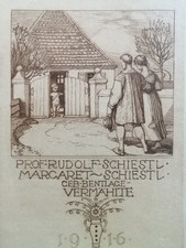 Original Radierung von 1916