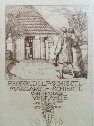 Original radierung von 1916 - original,