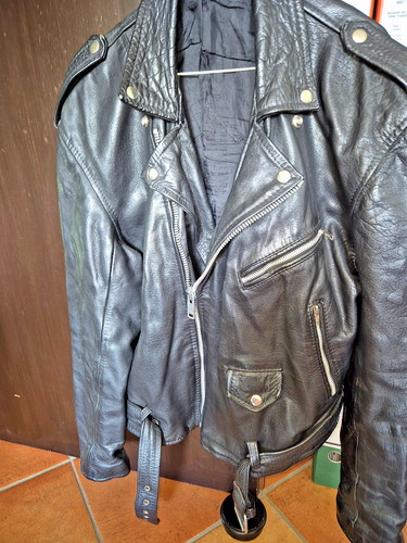 Schwere leder biker - schwere,
