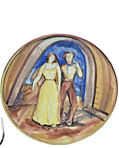 Großer keramik wandteller - großer,