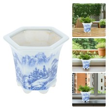  Blau-weißer Topf