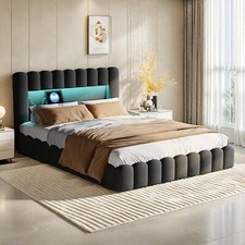 LED Polsterbett 180x200cm