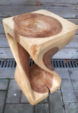 50cm Bücher Holz Hocker Couchtisch Beistell Tisch Blumen Säule REDUZIER 119 Euro