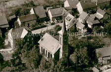 Merlau Kirche Fliegeraufnahme
