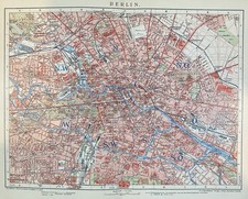 Historischer stadtplan berlin - stadtplan,