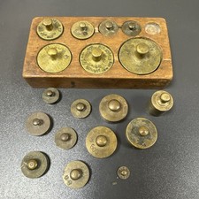 ALTE MESSING GEWICHTE