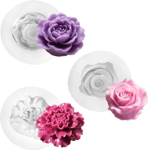 Kerzen silikonformen blumen - silikonformen,