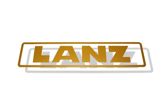 Schriftzug lanz - schriftzug, (aufkleber)