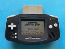 GBA Nintendo SPIEL KONSOLE Gameboy ADVANCE Black Box SCHWARZ sp 1 o OVP Mega Man