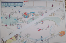 Schreibtischunterlage mit FIX