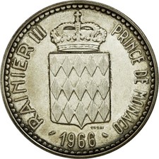 Münze, Monaco, 10 Francs