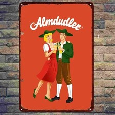 Blechschild Almdudler Limonade