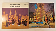 2 x DDR Vinyl Schallplatte Weihnachten im Erzgebirge Weihnachtslieder LP Musik