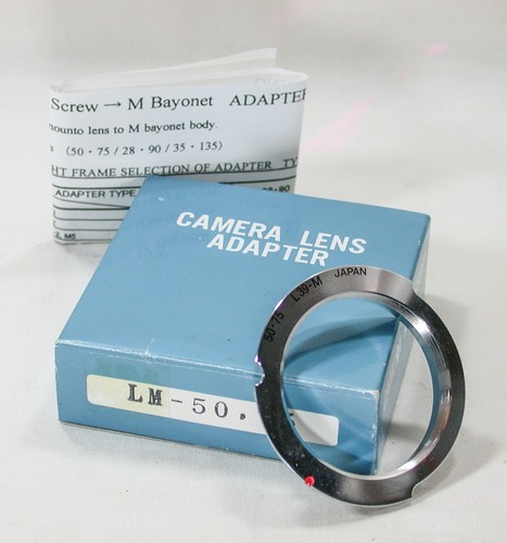 Kamera objektiv adapter leica - objektiv,