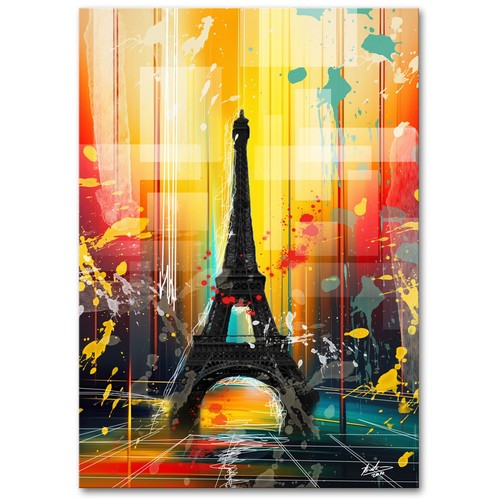 Eiffelturm paris abstrakt - eiffelturm,