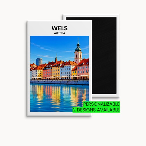 Wels kühlschrankmagnet - wels,