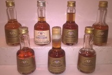 7x Miniaturflaschen Schnaps Likör - Set Z028 Cognac France (FR) - minibottles ?