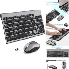 Kabellose Tastatur Maus Set 2