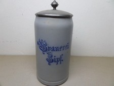 alter 1 L Bierkrug Maßkrug
