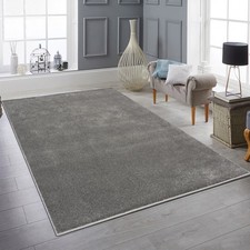 Teppich helles Anthrazit Uni