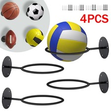 4Stk Basketballhalter Wandballhalter Sport Ball Rack Fußball Rugby Displayhalter