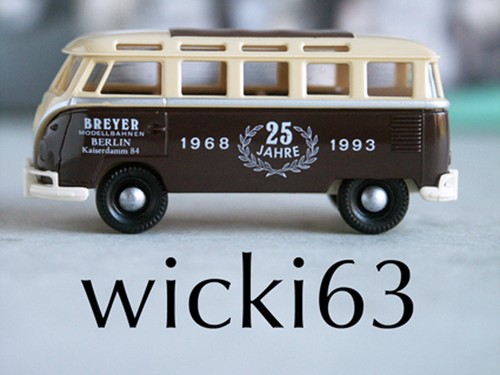 Brekina samba 25 jahre - vw,