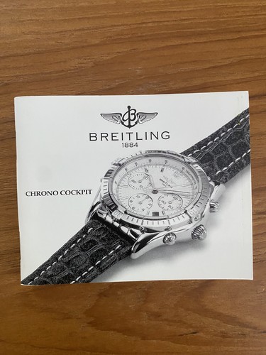 Breitling booklet anleitung - breitling,