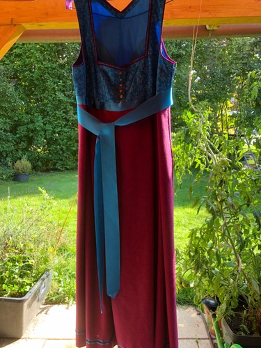 Umstandsdirndl türkis lila - umstandsdirndl, türkis/lila