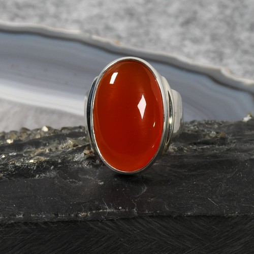 Karneol ring aaa - ring,, 925er