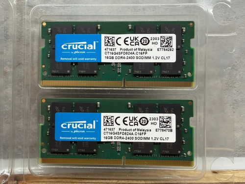 Crucial 32gb ddr4 - crucial, (2x16gb)