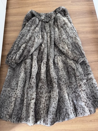 Eleganter pelzmantel echt pelz - eleganter,