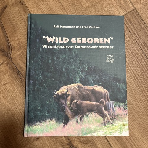 Wild geboren wisent reservat - geboren/wisent,