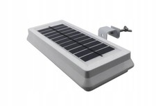 EZSolar Solar LED Dachrinnenlampen – 2 Stück, Weiß