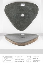 Naturstein Aufsatz-Waschbecken