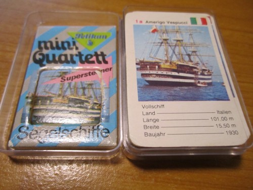 Quartett segelschiffe - quartett, (1979)