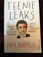 Paul Bühre - Teenie Leaks - was wir wirklich denken ( wenn wir nichts sagen ) TB
