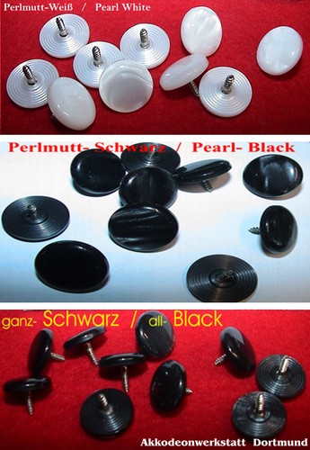 Knöpfe für akkordeon boutons - für, akkordeon,boutons