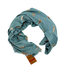 Damen Brakeburn Schal türkis