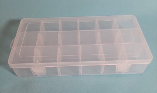 Klare kunststoff sortierboxen - klare,