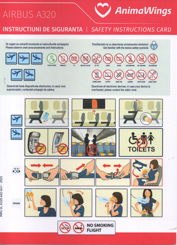 Safety card animawings - card,