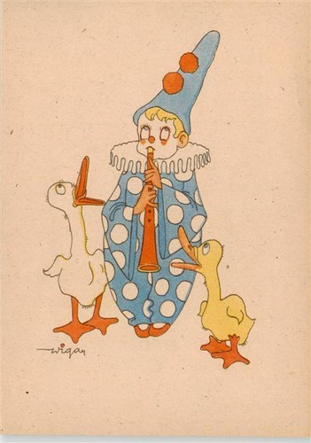 Clown payaso zircus cirque - zircus, cirque--