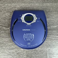 Grundig Squixx CDP 4101 AS10 – tragbarer CD-Player (Discman) – blau