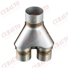 Edelstahl Auspuff Y Rohr