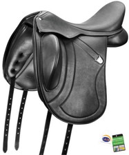 Bates Innova Mono + Dressur verstellbarer Tiefsitz Performance Sattel CAIR 