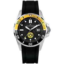 Jacques Lemans Herrenuhr Borussia Dortmund Silikon 10ATM BVB-07 AK 25058