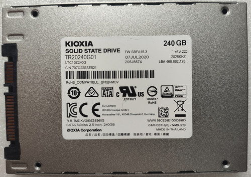 Kioxia exceria ssd 240gb sata - exceria,